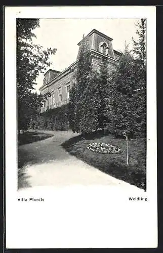 AK Weidling, Villa Pfordte