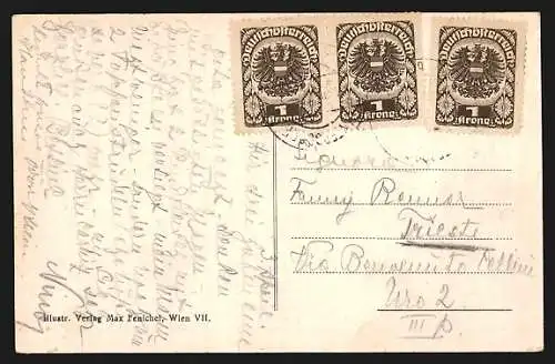 AK Steinriegel, Josefa Weidlinger`s Restaurant und Meierei