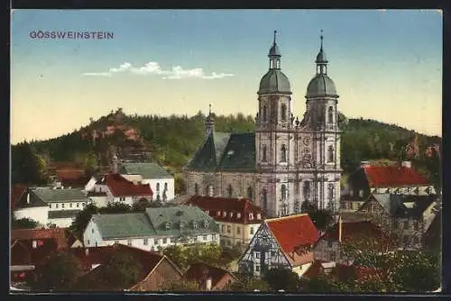 AK Gössweinstein, Blick auf die Kirche