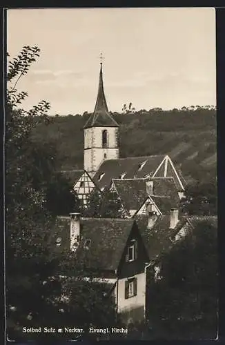 AK Sulz a. Neckar, Evangl. Kirche