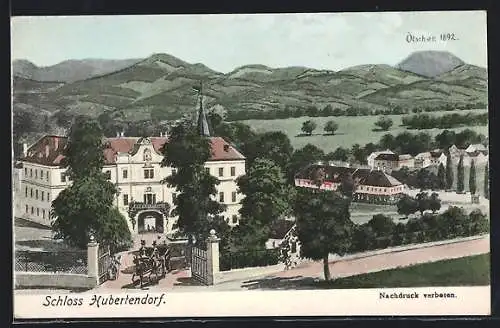 AK Hubertendorf, Schloss mit Ötscher