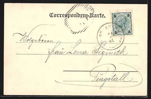 AK St. Anton a. d. Jessnitz, Ortsansicht mit Kirche