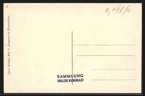 AK Laimbach am Ostrong, Ortsansicht mit dem Peilstein
