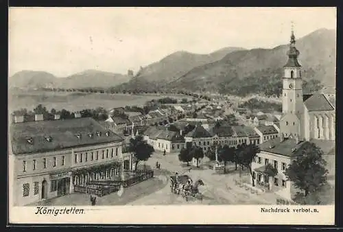 AK Königstetten, Haus Lukas und die Kirche