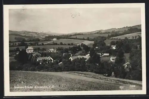 AK Krumbach, Blick in den Ort
