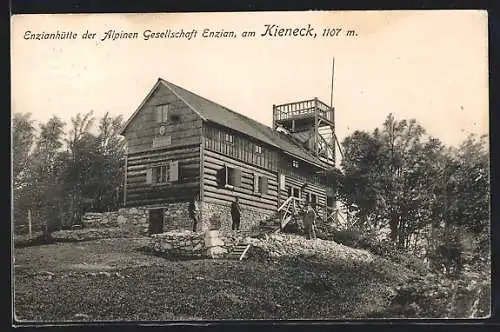 AK Kieneck, Enzianhütte der Alpinen Gesellschaft Enzian