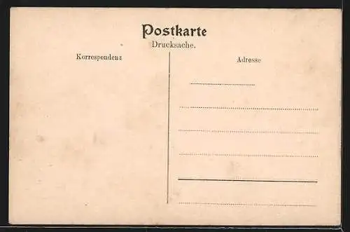 AK St. Andrä vor dem Hagenthale, Ortsansicht aus der Vogelschau