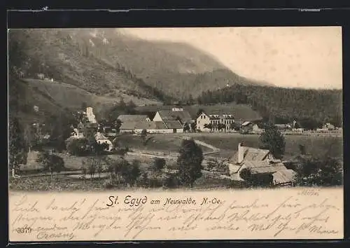 AK St. Aegyd am Neuwalde, Ortspartie