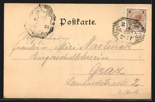 AK Helenenthal, Ortsansicht aus der Vogelschau mit Strassenpartie