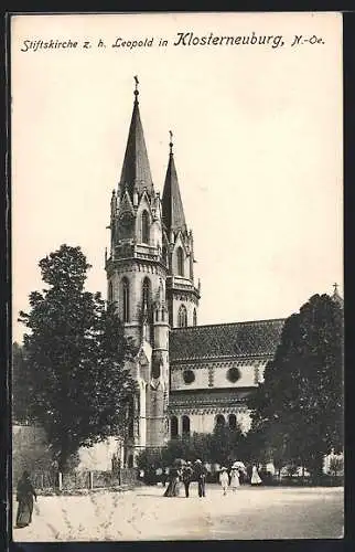 AK Klosterneuburg, Stiftskirche z. h. Leopold
