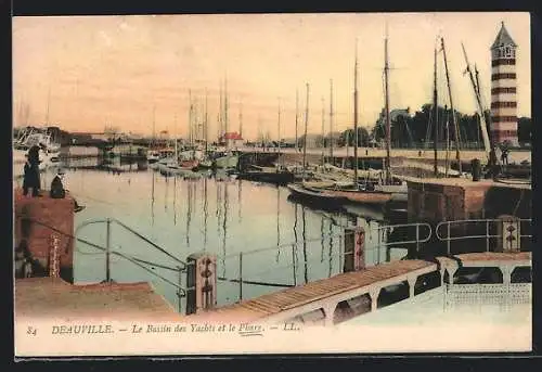 AK Deauville, Le Bassin des Yachts et le Phare