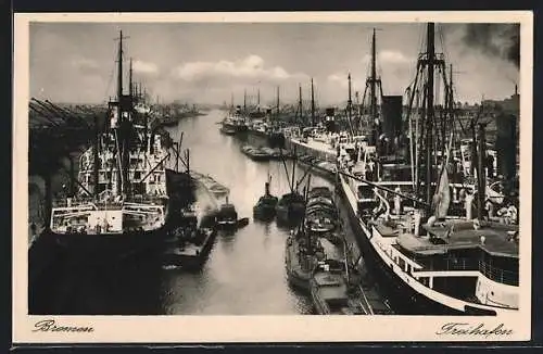 AK Bremen, Europa-Hafen, Freihafen I