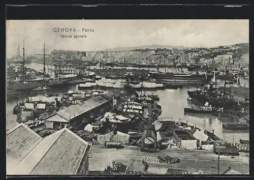 AK Genova, Porto, Veduta parziale