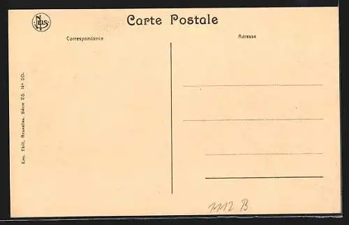 AK Anvers, Le Petit Bassin