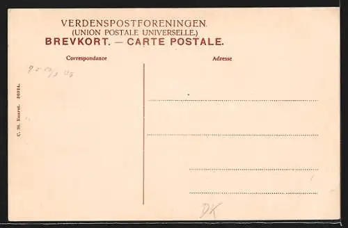 AK Kobenhavn, Rheden, Dampfer, Segelboote