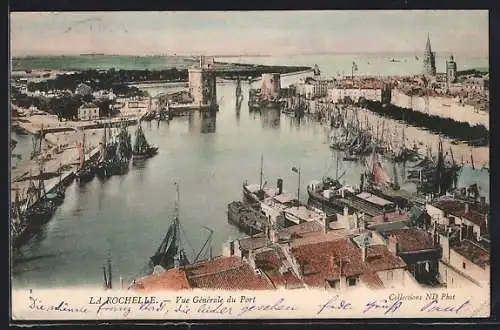 AK La Rochelle, Vue Generale du Port, Hafen