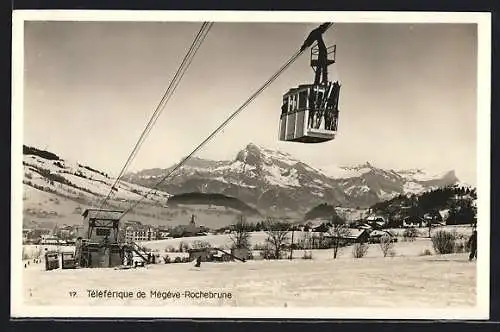 AK Mégève, Téléférique de Mégève-Rochebrune