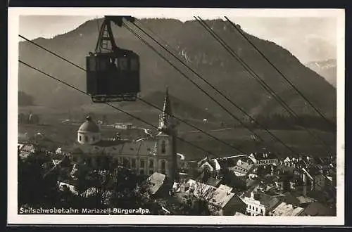 AK Mariazell, Seilschwebebahn Mariazell-Bürgeralpe