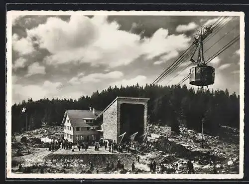 AK Urnäsch, Restaurant & Talstation der Säntisschwebebahn auf Schwägalp