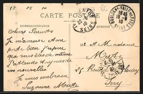 AK Boulogne, La Crue du Janvier 1910, Rue due Port, Hochwasser