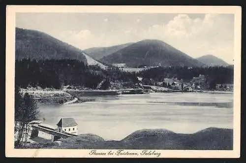 AK Faistenau, Stausee mit Ortsansicht