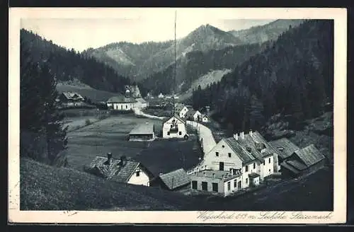 AK Mariazell, Blick auf Wegscheid