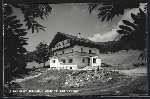 AK Ramsau am Dachstein, Pension Alpenhof im Bergidyll