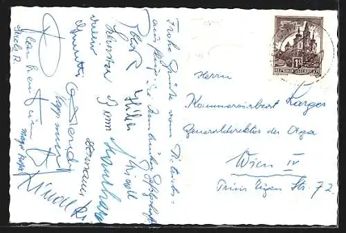 AK Oberleutasch, Gasthof Weisses Rössl