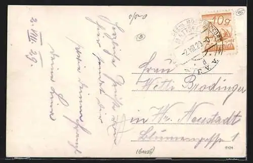 AK Mattsee /Salzburg, Ortsansicht aus der Vogelschau