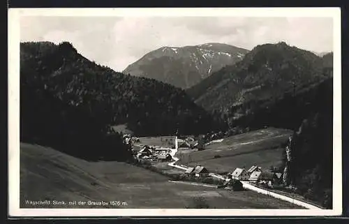 AK Mariazell, Wegscheid mit der Graualpe