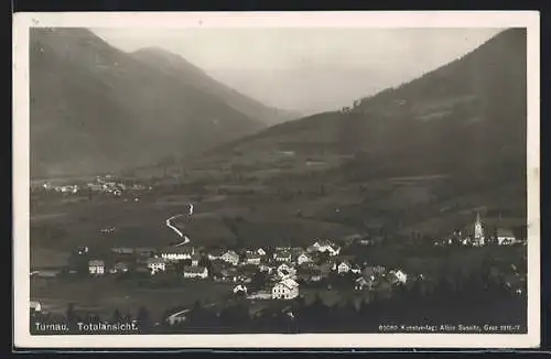 AK Turnau, Gesamtansicht aus der Vogelschau