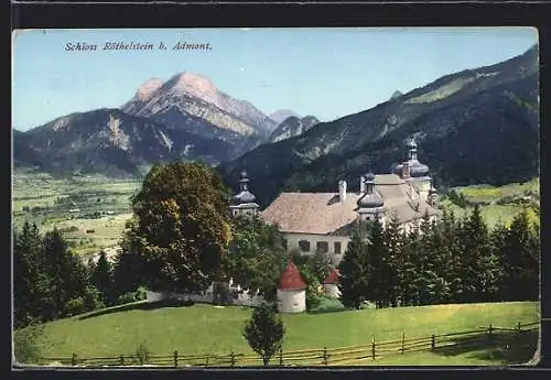 AK Admont, Das Schloss Röthelstein im Bergidyll