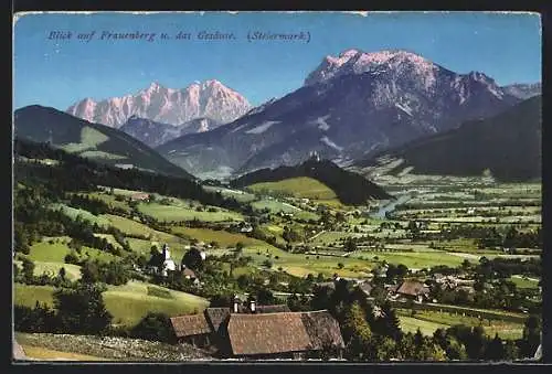 AK Frauenberg, Ortsansicht mit Gesäuse