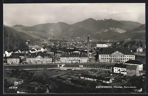 AK Kapfenberg im Mürztal, Blick auf das Industriegebiet