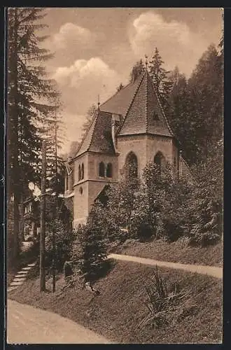 AK Semmering, Ansicht der Kapelle