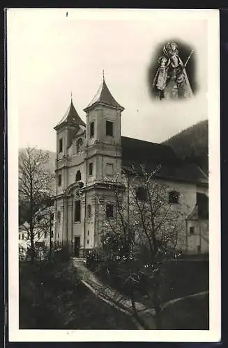 AK Maria-Schutz am Semmering, Passionistenkloster und Wallfahrtskirche