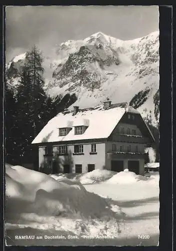 AK Ramsau am Dachstein, Hotel Haus Annelies im Winter