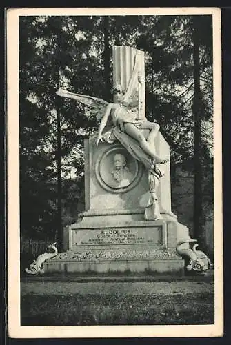 AK Mayerling, Kronprinz-Rudolf-Denkmal