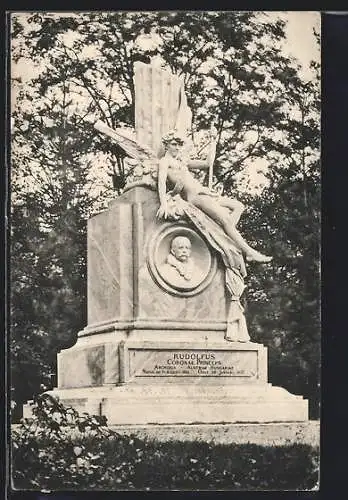 AK Mayerling, Kronprinz-Rudolf-Denkmal