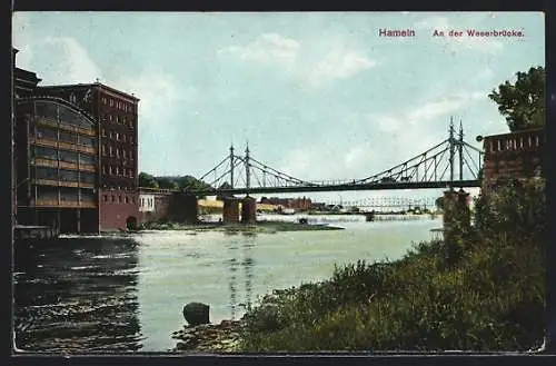 AK Hameln, An der Weserbrücke