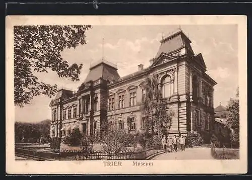 AK Trier, Ansicht des Museums