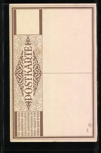 Künstler-AK Komponist Gluck beim Komponieren