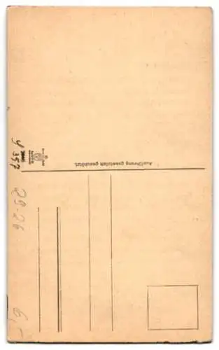 Filz-AK Diana, Göttin der Jagd auf Filz