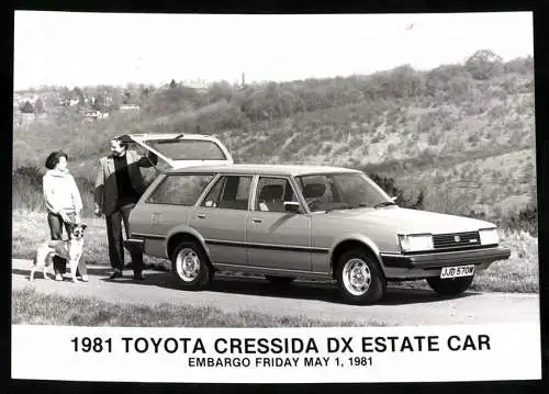 Fotografie Werbefoto, Toyotoa Cressida DX Estate Car 1981