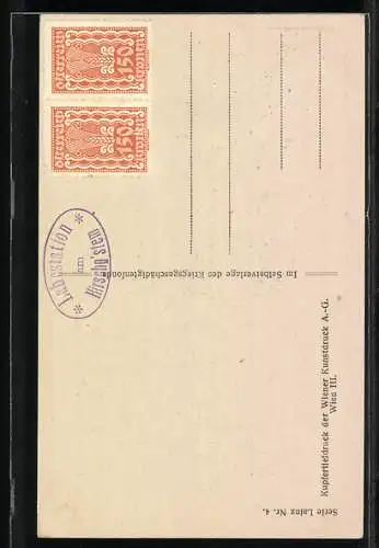 AK Verhoffender Hirsch, Wien-Lainzer Tiergarten