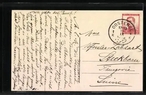 AK Laitière Flamande, Hundegespann