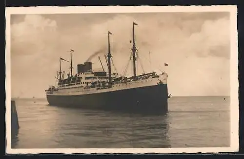 AK Dampfer SS Albert Ballin der Hamburg-Amerika Linie