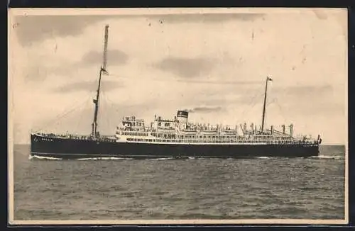 AK Passagierschiff Orazio in voller Fahrt