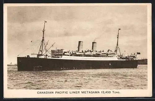 AK Canadian Pacific Liner Metagama