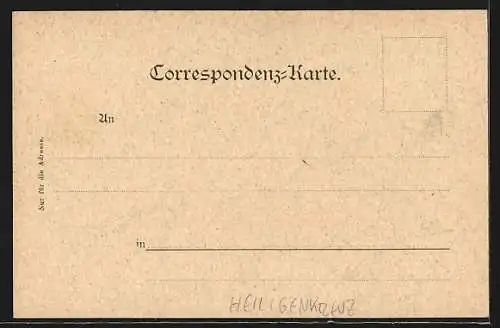 AK Heiligenkreuz, Mutterhaus des Cisterrienser Ordens, Erinnerung an das Jubeljahr 1898